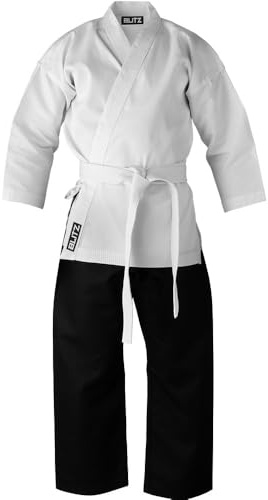 Blitz in Policotone Student Karate Suit, Unisex, Poly Cotton Student Karate, Multi-Colour