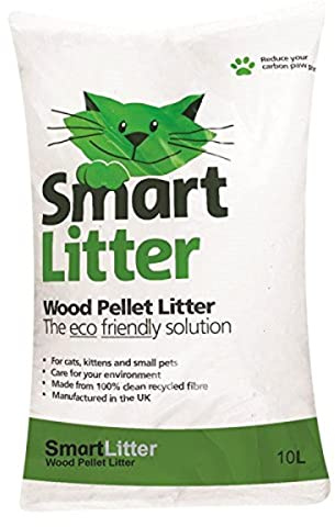 Stalwart Smart Litter Wood Pellet Cat Litter, 10L