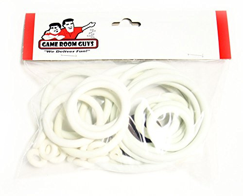 Game Room Guys White Ring Kit for Chicago Coin Kicker Pinball Machine