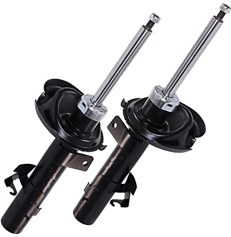 BESTPRICE 2x Gasdruck Stoßdämpfer Vorne Federbein Zweirohr für Auto, Stoßdämpfer