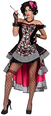 Funny Fashion Female Costumes - Saloon Girl - Made By Espa For Fancy Dress Worldwide - Size 44-46