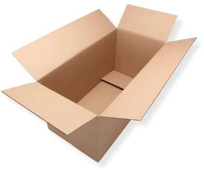 1 St. Faltkarton 1000x500x500 2-wellig braun 2.40 BC-Welle Versandverpackung 100x50x50 Umzugs Bücherkartons