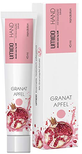 4 Stück Set Aktion UMIDO Hand-Lotion Set 45 ml Granatapfel | Handcreme | Pflegecreme | Lotion | Hautpflege | Handcreme