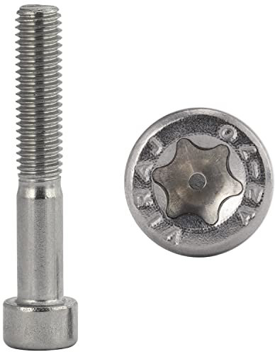 FASTON® Zylinderschrauben mit Innensechsrund M6x30 ISO 14579 aus rostfreiem Edelstahl A2 V2A (50 Stück) Zylinderkopfschrauben Zylinderkopf Schrauben