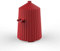 Alessi Plissé MDL07 R - Spremiagrumi Elettrico di Design, in Resina Termoplastica, Spina Europea, 80 W, Rosso