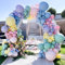 190 Pezzi kit Arco Palloncini Colorati,5/10/18 pollici Ghirlanda di Palloncini Pastello,Palloncini Pollici,Ideale per Compleanni, Matrimoni, Baby Shower e Tutti i Tipi di Decorazioni per le Feste