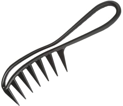 Wide Tooth Shark Comb - Curly & Afro Hair Comb, Large Size for Different Hair Types