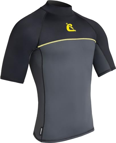 Cressi Shield Man Rash Guard Short/SL - Protective Rash Guard for Sup and Water Sports, Men's