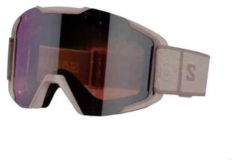 Salomon Schneebrille XView Photo White/AW Blue