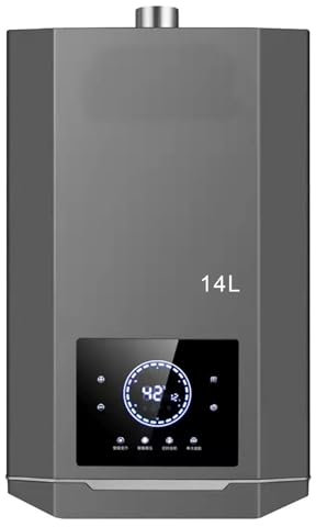GAUDIO Natural Gas Water Heater，Portable Gas Water Heater, Easy to Install, Constant Temperature and Power Discharge Shower (Size : B)
