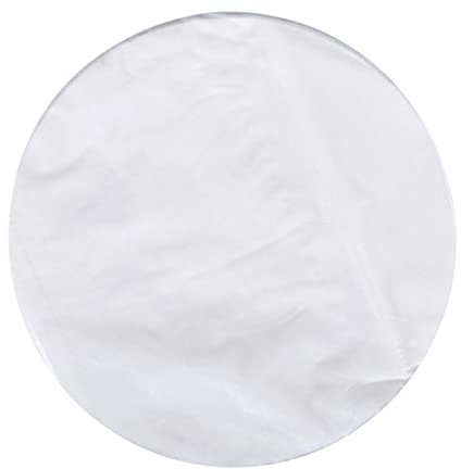 COLLBATH 2pack Non-Stick Baking Paper BBQ Round Silicone Oil Mat Reusable Oven Liner Easy to Use for BBQ Kitchen