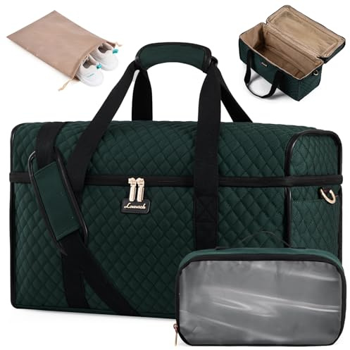 LOVEVOOK Travel Bags for Women, Weekend Overnight Maternity Duffel Gym