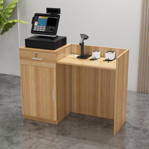 Moderner Empfangstisch mit Theke für Salon und Büro