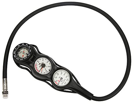 GG-997 TPR Misuratore di profondità luminoso professionale Bussola Accessorio per pressione subacquea per subacquei