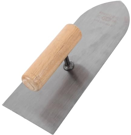Angoily Edelstahl Spachtel Für Trockenbau Tragbares Leichtes Putz Glättwerkzeug Ergonomisch Für Gipskartonplatten Rostfrei Und Langlebig Geeignet Für Wand Verputzarbeiten