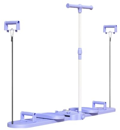 Harilla Multifunktional Fitnessboard -Trainingsleitungsmaschine vielseitig für Mann und Frauenbeinformungsmaschine Faltbares Pilates -Board
