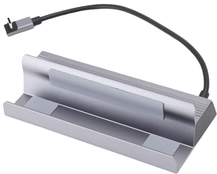 Annadue 6 en 1 Estación de Acoplamiento USB C, HDMI 4K 120Hz, Carga de 100W PD, Cubo USB 3.0, Gigabit Ethernet, Cubo de Aluminio para Ventanas, Computadora Portátil