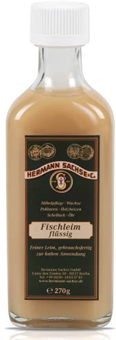 Colla per legno liquida, 250 ml (= 270 g), colla naturale per fai da te, ad asciugatura rapida, trasparente