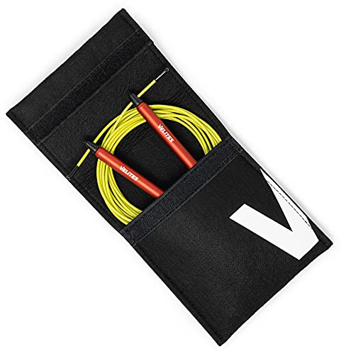 Velites Comba Fire 2.0 de Velocidad para Crossfit y Boxeo, Saltos, Rojo