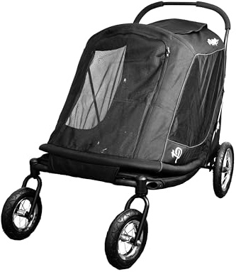 Apollo 3-in-1 Pet Stroller | Carrozza per Cani | Passeggino per Cani | Carrozzina per Cani |Ruote per Cani | Pieghevole e Portatile per Cani e Gatti di Taglia Media e Grande