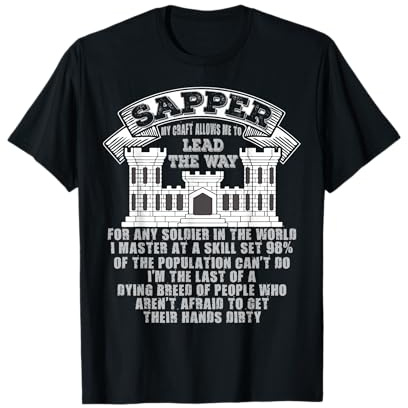 Combat Engineer Shirt for Sappers T-Shirt