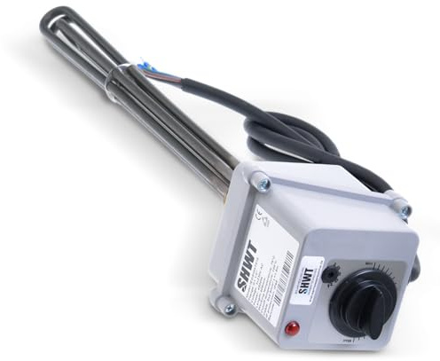 4,5kW, 3x400V DS5 Heizelement mit Eingebautem Thermoregler, inkl. Versand - IEGSHWT093
