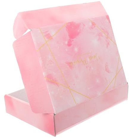 HAWILLOSCH Geschenkverpackungen Geschenkschachtel Für Kleidung Faltbare Pink Mit Deckel Ideal Für Hochzeiten Valentinstag Geburtstagsgeschenke Hochwertige