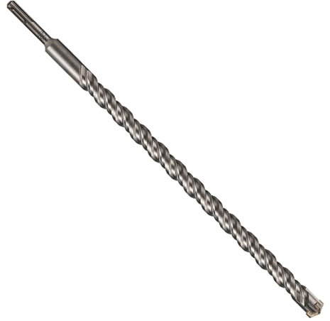 Vearter 22mm x 450mm SDS Plus Concrete Drill Bit, YG8C Carbide Tipped 40Cr Shank Rotary Hammer Drill Bit, Masonry Drill Bit for Concrete, Brick, Stone, Cement, Masonry