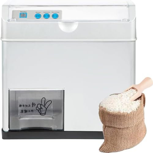 YYLHJW Electric Rice Milling Hulling Machine, Automatic Wheat Cereals Peeling Sheller, Paddy Huller Sheller Hulling Household, for Light Brown Rice