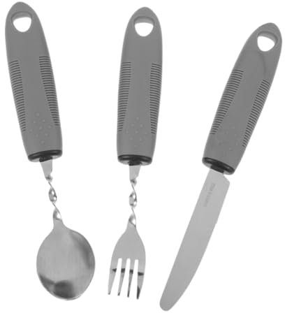 SEWOART Ustensiles Adaptatifs Vaisselle Antidérapante Pour Personnes Âgées Et Voyage Facile à Utiliser