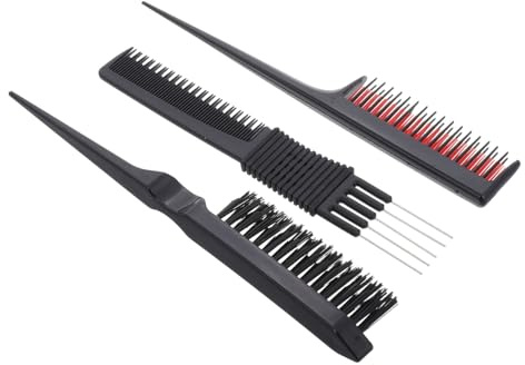 HAPINARY Peines Para Mujer y Hombre Peine De Barbero Para Cardar El Cabello Anticaspa Punta Fina Para Estilo y Raya Cabello y Dentado