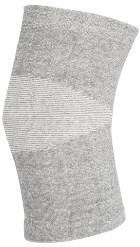 cardyven Bamboo Knee Sleeve, Elastic Compression Knee Support Brace or Men and Women, Breathable Kneecap Pad Warm Protective Knee Support for Running, Jogging, Cycling or During Leg Day