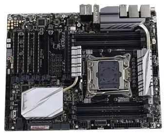 WLTDYZZLDN Placa Base Fit For ASUS X99- Deluxe II X99 Compatible con Xeon E5-2680 V4/E5-2650 V4/E5-2686 V4/E5-2673 V3/E5-2666 V3/E5-2690 V3/E5-2696 V3 Placa Bases