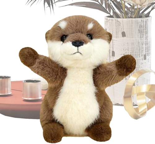Generisch Otṫer Plüschtier - Kuscheltier für Kinder | Seeotter Stofftier Puppe | Weiches Kàwaii Kissen, Trostpuppe zum Spielen & Kuscheln, Boys und Mädchen, 25cm