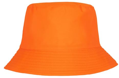 Boland - Neon Fischerhut, leuchtet im Schwarzlicht, Mütze für Karneval, Mottoparty oder Festival, Bucket Hat