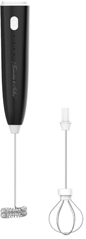 Rosenstein & Söhne Montalatte elettrico ricaricabile 2 in 1, 800 mAh, 3 velocità, con 2 accessori