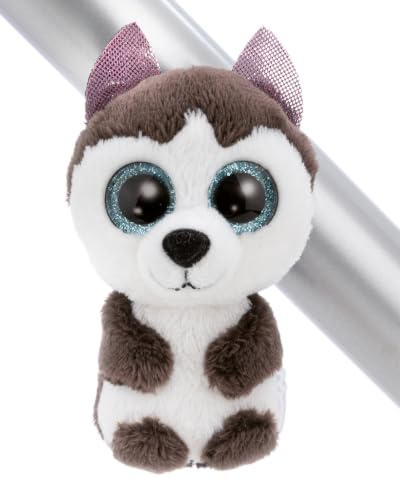 NICI MagGLUBSCHIS Husky Barkley, 9 cm - 63287 | Peluche con magnete, aderisce a superfici metalliche, idea regalo pratica e originale per gioco e collezione