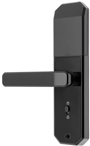 Serratura intelligente con impronte digitali in lega di zinco Smart Lock con codice e chiave per porte interne