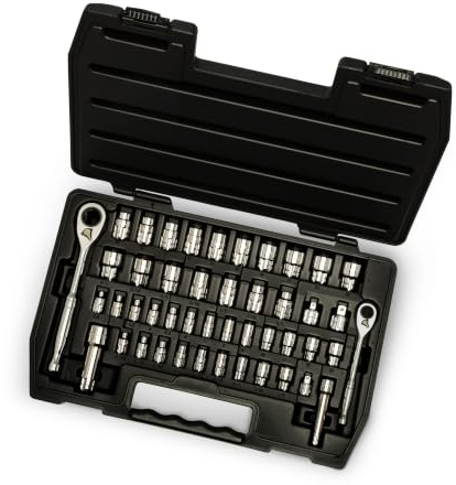 GearWrench 46 Pc. 1/4 & 3/8 Drive 6 Pt. Pass-Thru™ Mechanics Tool Set, SAE/Metric - 8946