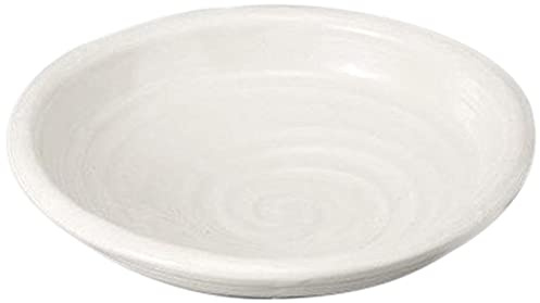 せともの本舗 Set of 5 Large Bowls, Planting Pot, Powdered Thickness, Swirl Molding Pot, 11.2 x 2.6 inches (28.2 x 6.5 cm), Restaurant, Commercial Use, Tableware, Tableware,