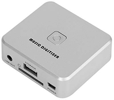 Enregistreur Audio, numériseur de Musique canaux Gauche et Droit, numériseur MP3 Disque U/Carte SD 128 Kbps avec Ports 3,5 mm et in