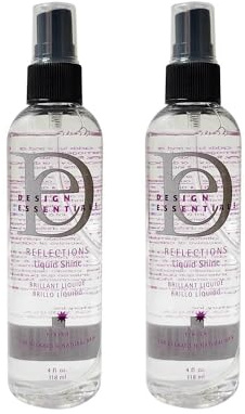 Generic DS Reflections Liquid Shine Humidity-Resistant Hair Polish Spray 4oz (2pack), Clear