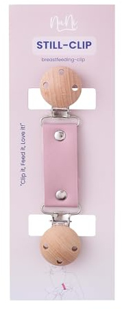 NuNi Stillclip Pullover Clip Kleidungsclip für freihändiges komfortables Stillen Sicher für Mutter und Baby