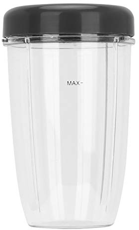 Kit de Piezas de Licuadora para Nutri Vaso Grande de 32 Onzas con Tapa, Seguro y Duradero, Fácil de Limpiar, Compatible con Licuadora Nutri de 900 W (Taza Mediana