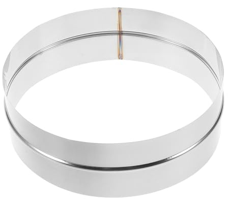 GOOHOCHY Range Hood Joint Connector for Dryer Vent Adapter Stainless Steel Vent Coupling Coupler for Ventilation System Fitting