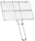 Gatuida Rack en Mailles de Poisson grillé épaissis étagère Corbeille Barbecue Cage Remplacement Cuisson Plats à Four Panier Grille à Poisson Porte-Poisson grillade Acier Inoxydable