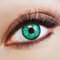 aricona lentilles de contact lentilles colorées - Lentilles annuelles vertes sans force - Lentilles de contact Halloween lentilles colorées horreur- sans correction