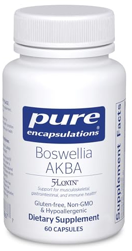 Pure Encapsulations Boswellia AKBA - Supports Joint Health, Colon, Immune System, Gastrointestinal Tract & Cell Health* - with 5-LOXIN Boswellia Extract - Vegan & Non-GMO - 60 Capsules