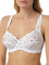 Marlon Women's Sarah Lace Underwired Bra, White, 38 D