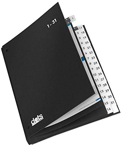 dots Pultordner 1-31 SCHWARZ